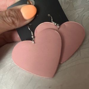 Heart shaped earrings